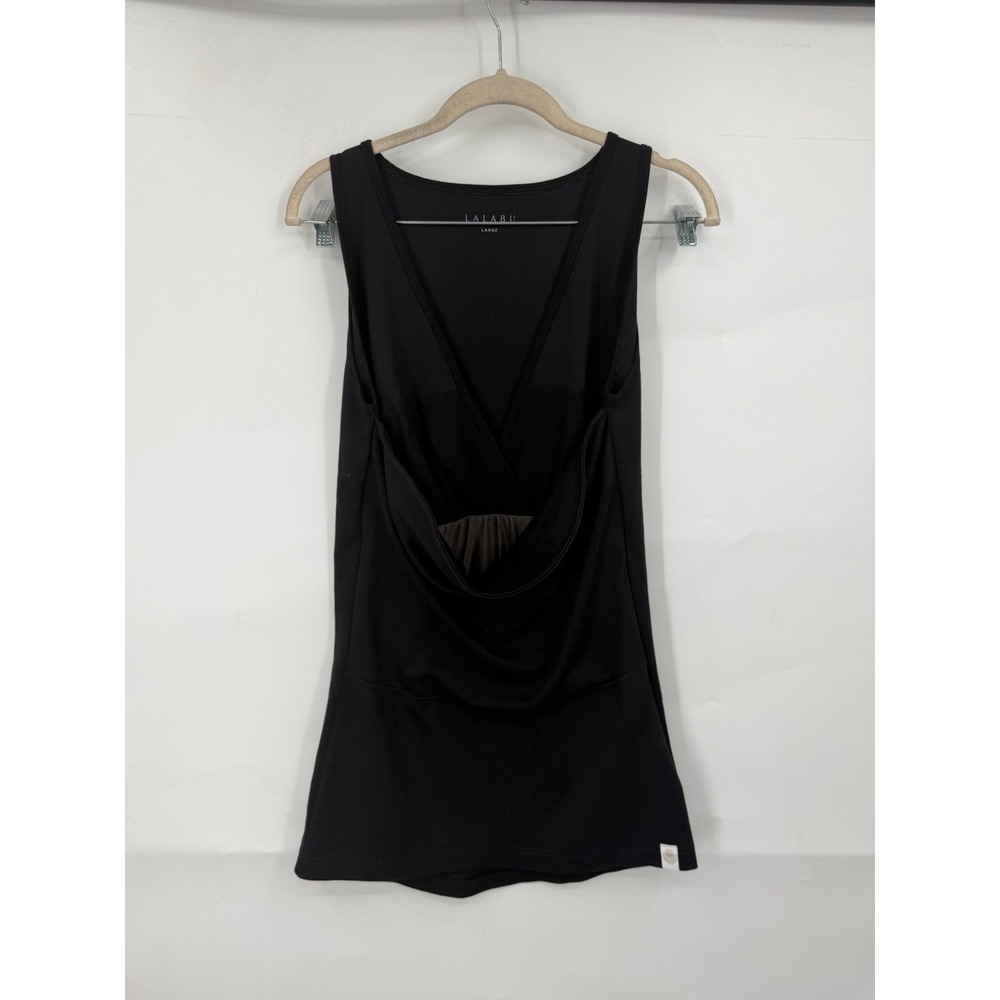 Lalabu Gray Soothe‎ Baby Wearing Sleeveless Shirt Size L Mom Carrier Snuggle